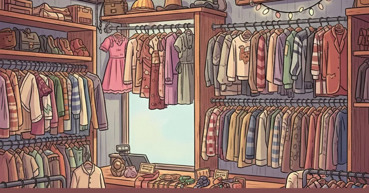 Vintage och trender: Hitta unika second hand-plagg