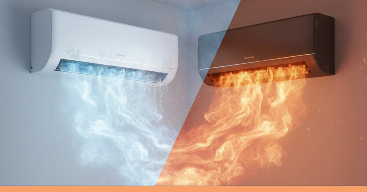 Vad är egentligen skillnaden mellan en värmepump och AC?
