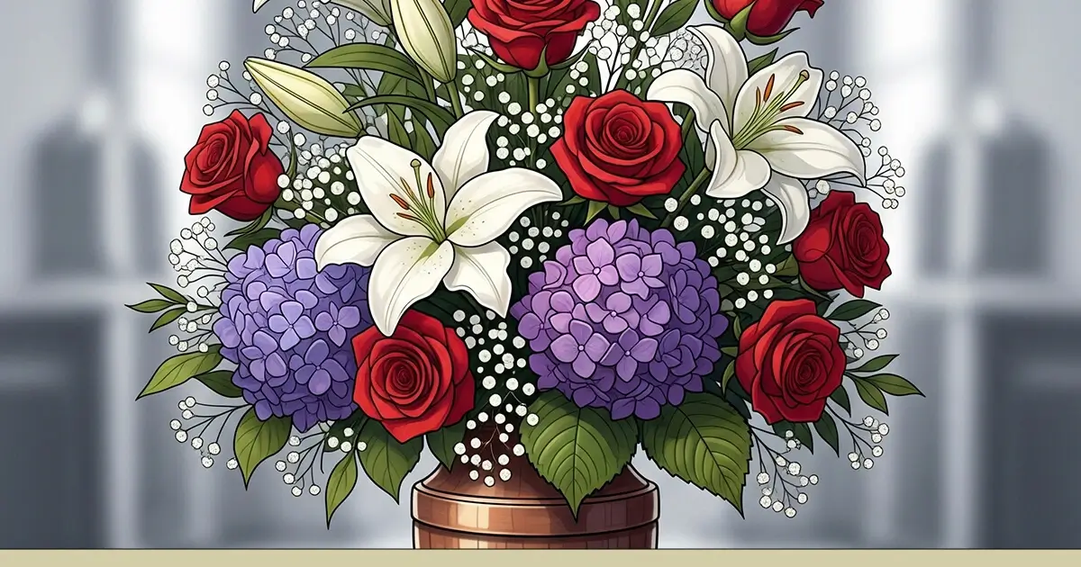 Behöver du hjälp med begravningsblommor i Västerbotten?