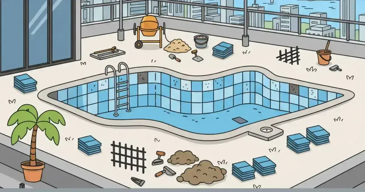 Hur kan jag bygga in min pool?