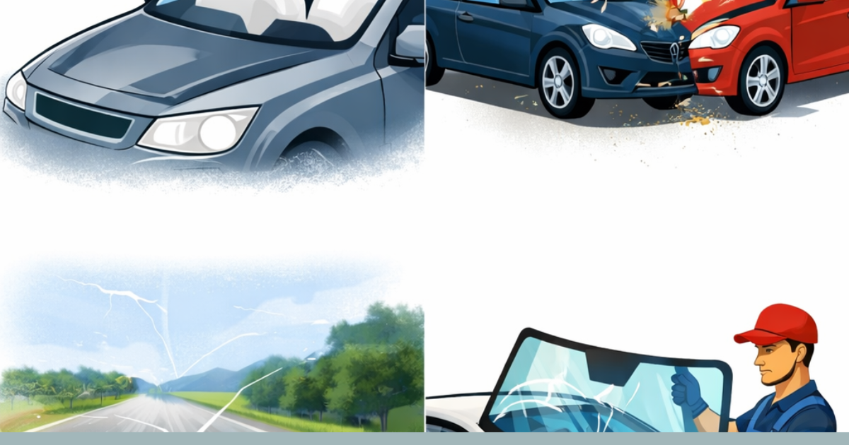 Varför byte av bilglas är viktigare än du tror