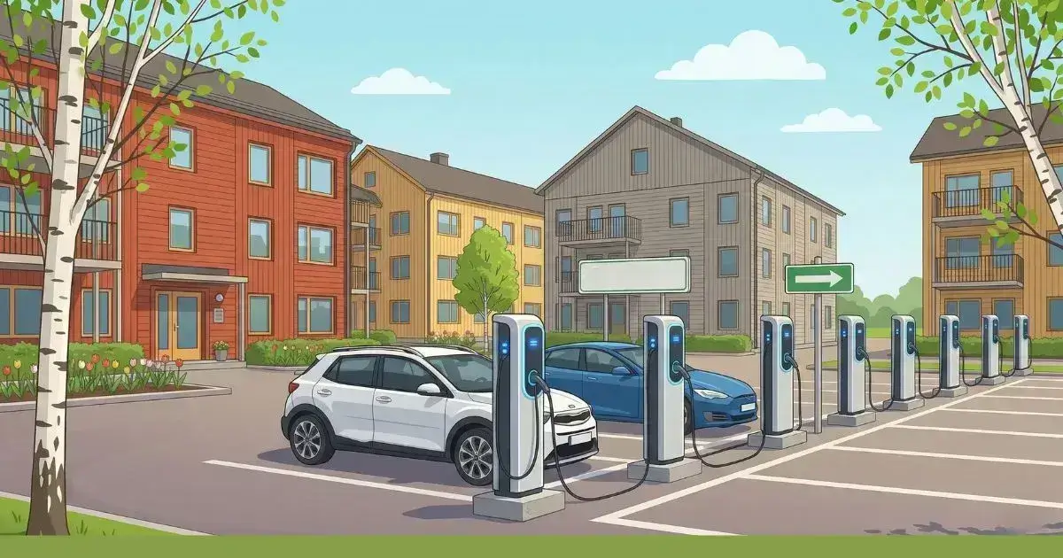 Halvera kostnaden för BRF:ens laddstolpar: Så ansöker ni om det gröna bidraget i vår